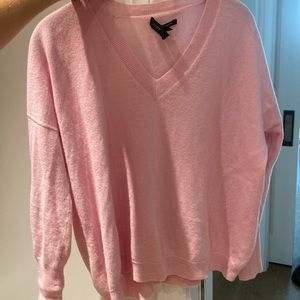 Italian cashmere jcrew V-neck sweater